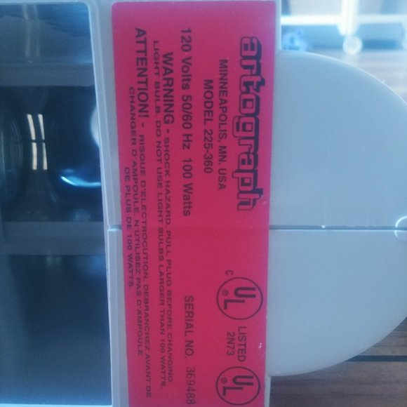 Artograph Tracer Projector - Picture 3 of 3